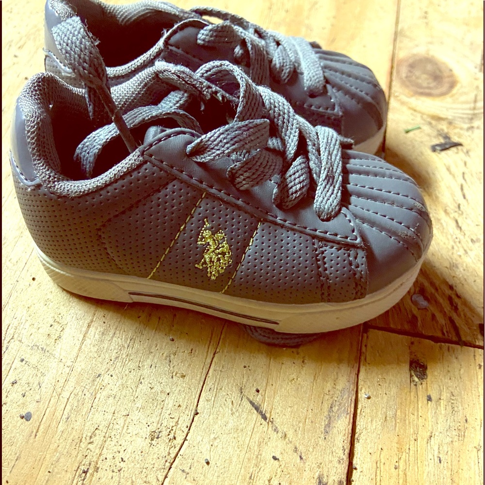 polo ralph lauren toddler sneakers - 5c